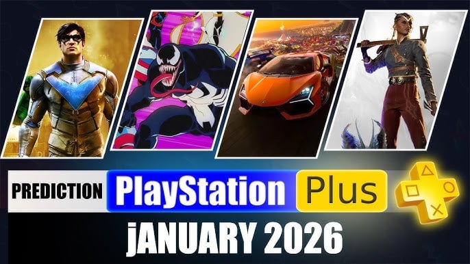 PS PLUS JANUARY 2026 Prediction of FREE GAMES for PS4 / PS5 in PS+ ...